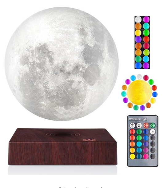 VGAzer Levitating Moon Lamp with 16 Colors & 20 Modes